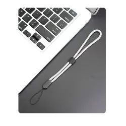 Keychain Phone Cord - Silver