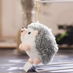 Keychain Hedgehog - Grey