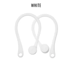 Airpod Oorhaakjes - Anti Lost Earhook - Set van 2 Stuks - Siliconen - Wit