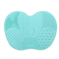 Cleaning Mat For Make-up Brushes - Mint Green