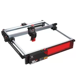 Cnc Laser Engraving Machine 100W - Cuts 15mm Plywood - Engraver - Engraving Area 45x45 cm - Power 10000mw - Black