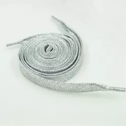 Sneaker Shoelaces Silver - 80 cm - 1 Pair