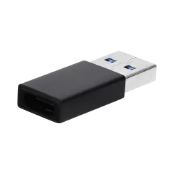 USB C 3.1 Female to USB A 3.0 Male Adapter - Black