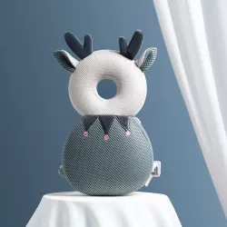 Baby Headguard Reindeer - Safety Cushion - Fall Backpack - 3D Breathable - Toddler
