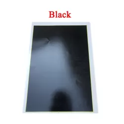 Laser Paper for Glass Engraving - Set of 3 Colors - Black, Green and Blue - 18x25 cm