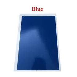 Laser Paper for Glass Engraving - Set of 3 Colors - Black, Green and Blue - 18x25 cm