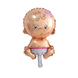 Ballon Baby Girl - Babyshower - Feestversiering - Decoratie - 20x30cm