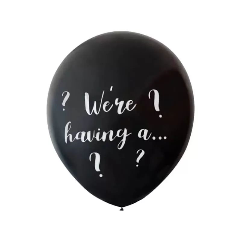 Balloon we're having a girl