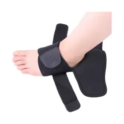 Ankle Brace with Velcro - 1 Piece - Black