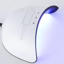 UV Led Lamp - Nail Dryer - 24 Watt - with Adapter - White