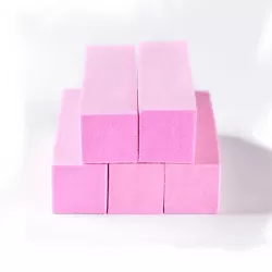 Nail Buffer Blocks - Set of 5 Pieces - Pink