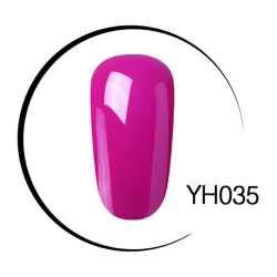 Gel nail polish color YH035...