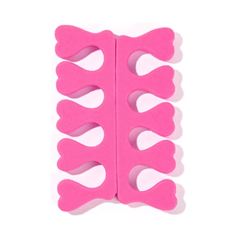 Foam toe spreaders pink set of 2