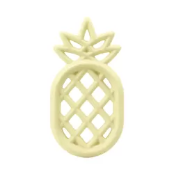 Silicone Teether Pineapple - Yellow