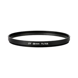 UV Filter - Standard - Camera Protection Filter - Coating Glare Protector - 58 mm