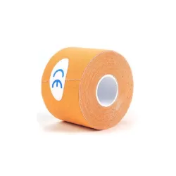 Kinesiotape Sporttape - Fysiotape - Waterproof - 5 cm x 5 meter - Oranje