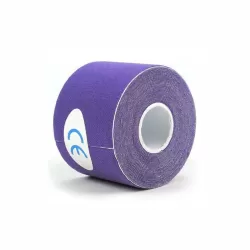 Kinesiotape Sports Tape - Physiotape - Waterproof - 5 cm x 5 meters - Purple