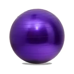 Gym ball - yoga - fitness - pilates - swiss ball - 65 cm - purple