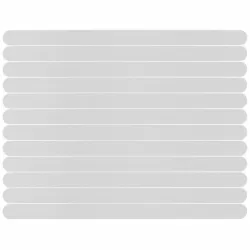 Zelfklevende Transparante Antislip Stickers Strips - 12 Stuks - 20x2 cm