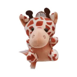 Plush Animal Keychain - Giraffe - 11 cm