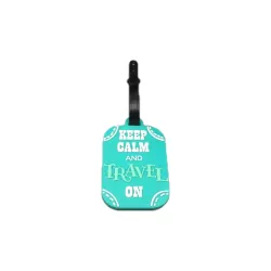 Kofferlabel - Reislabel - Baggage label - Keep Calm And Travel On