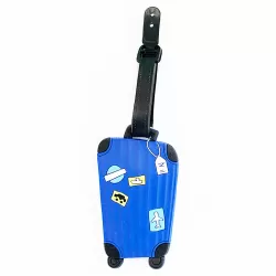 Suitcase Label - Travel Label - Luggage Label - Suitcase - Blue