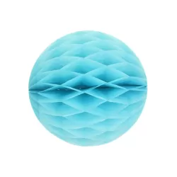 Honeycomb ball light blue 15cm