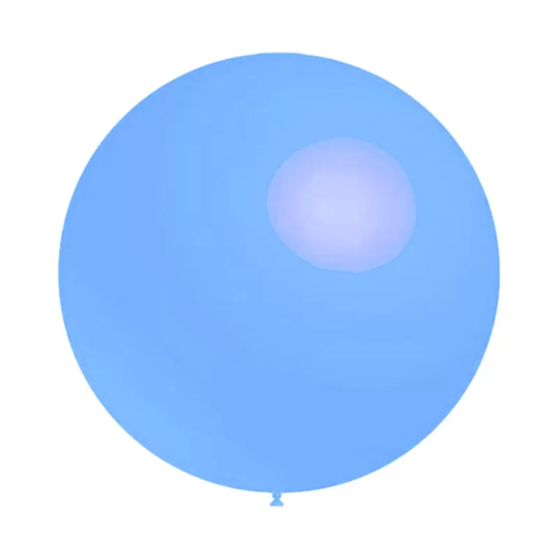 XL Ballon Licht Blauw - Feestversiering - 90 cm