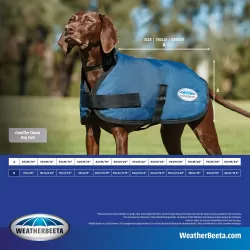 Weatherbeeta Hondendeken - Comfitec Classic - Donkerblauw - Maat 35