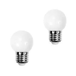 Led Lamp Cold White - 3 Watt - E27 - 230 V - Set of 2 Pieces