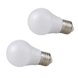 Led Lamp Warm White - 7 Watt - E27 - 230 V - Set of 2 Pieces