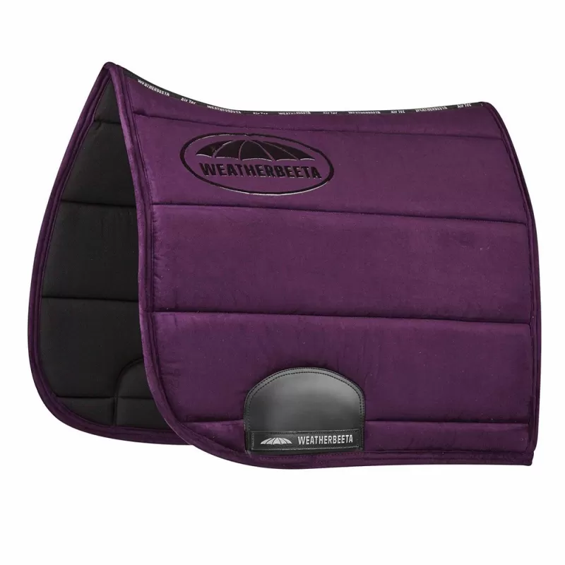 Weatherbeeta Horse Saddle Pad Elite Dressage - Purple Penant - Size Full