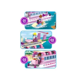 Girls Dreamboat Cruiseschip - 318 Stuks - Compatibel met Grote Merken