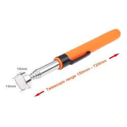 Telescopic Magnet Pen Ø15 mm - 1,2 Kg - Pick Up Tool - 15 to 72 cm - Orange